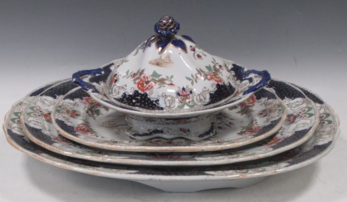 Lot 263 - A Zachariah Boyle Ironstone China service,...