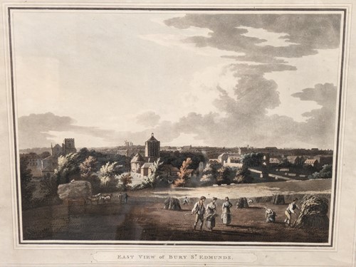 Lot 325 - After W. Pickett, East View of Bury St....