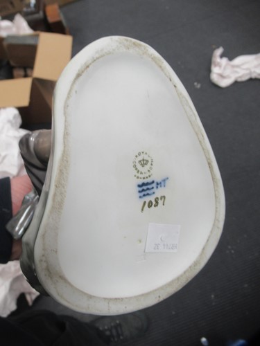 Lot 2 - A Royal Copenhagen ceramic figure of a...