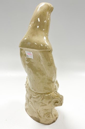 Lot 1 - A Chinese Cizhou figure of Guanyin with child, early 17th century