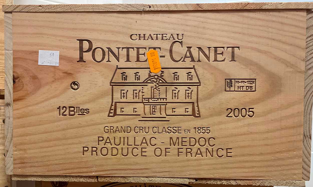 Lot 15 - Chateau Pontet Canet, Pauillac 5eme Cru 2005,...