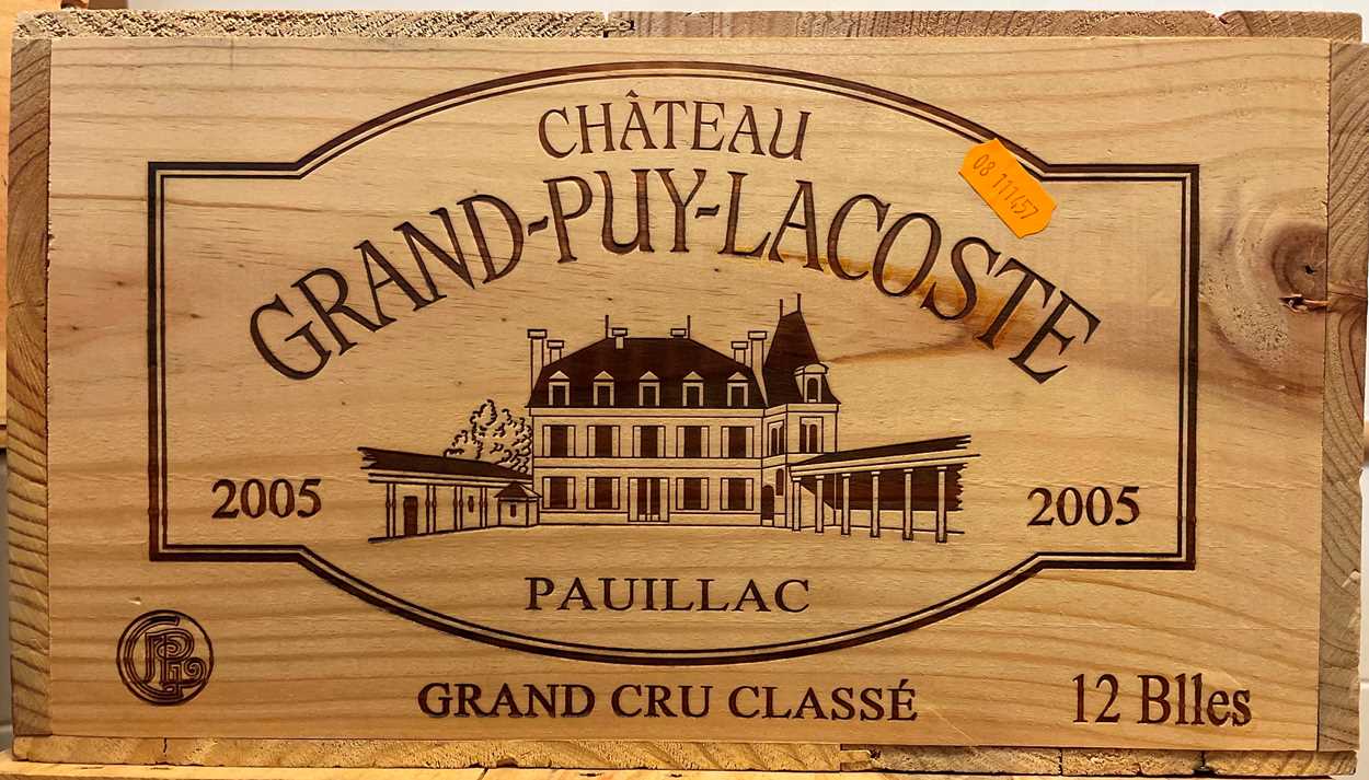 Lot 21 - Chateau Grand Puy Lacoste, Pauillac 5eme Cru...