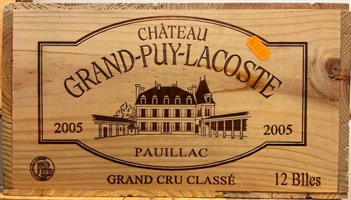 Lot 21 - Chateau Grand Puy Lacoste, Pauillac 5eme Cru...