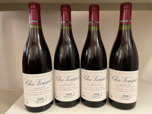 Lot 28 - Clos Vougeot Grand Cru 2008, Laurent Roumier,...