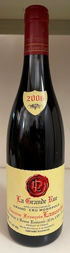 Lot 31 - Vosne Romanee La Grande Rue, Grand Cru...