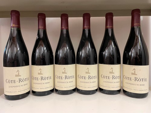 Lot 69 - Cote Rotie, Ampodium 2009, Domaine Rostaing, 6...