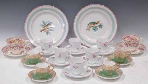 Lot 214 - Part coffee service by Richard Ginori, with...