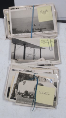Lot 123 - Military photographs in album: 233 photos...