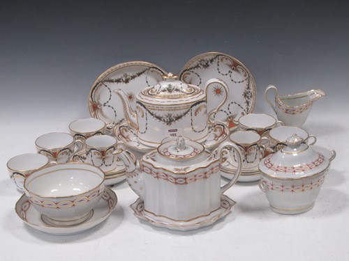 Lot 185 - A Spode tea and coffee service, circa 1810,...