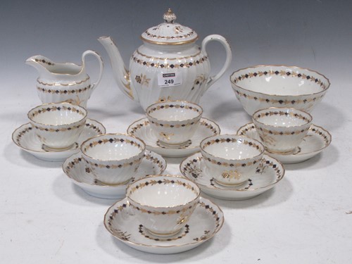 Lot 249 - A Worcester Flight tea and coffee service,...