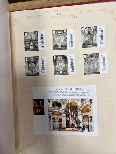 Lot 308 - Modern postage stamps, unused album of mainly...