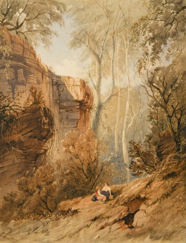 Lot 176 - Samuel Jackson AOWS (British, 1794-1869)