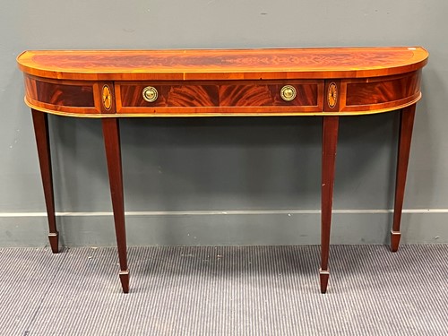 Lot 467 - A George III reproduction mahogany and yew...