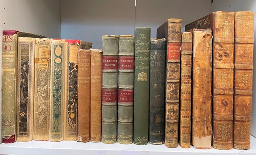 Lot 212 - Literature including bindings.