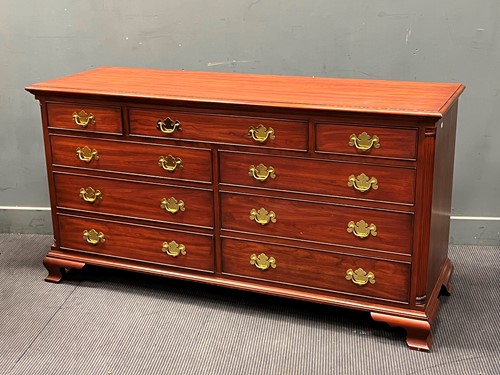 Lot 466 - An American modern wild black cherry long...