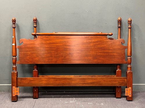 Lot 583 - Two modern American black cherry Georgian...