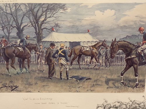 Lot 405 - Charles Johnson Payne 'Snaffles' (British, 1884-1967)