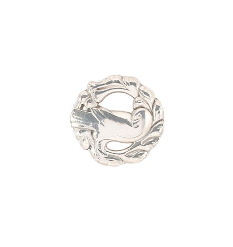 Lot 4 - Kristian Mohl-Hansen for Georg Jensen - A dove brooch