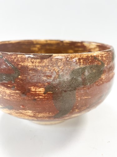Lot 20 - Bernard Leach (1887-1979), an earthenware footed bowl, circa 1920s