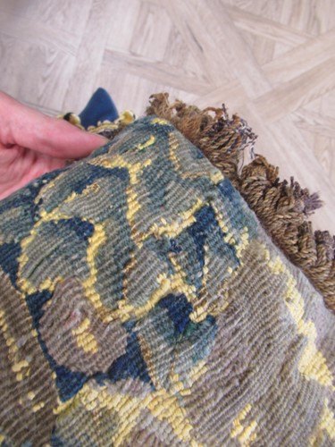 Lot 7 - A collection of verdure tapestry cushions