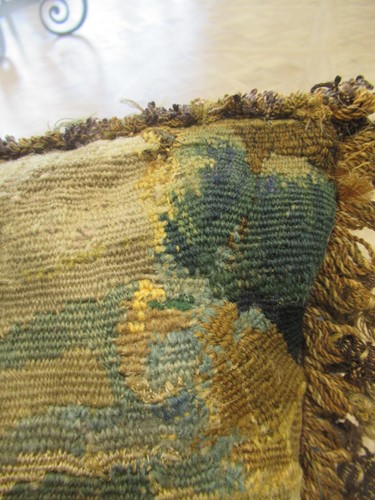 Lot 7 - A collection of verdure tapestry cushions