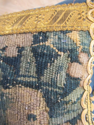 Lot 7 - A collection of verdure tapestry cushions