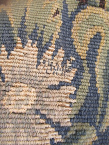 Lot 7 - A collection of verdure tapestry cushions