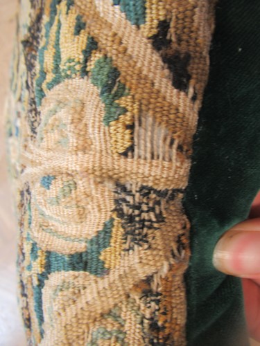 Lot 7 - A collection of verdure tapestry cushions