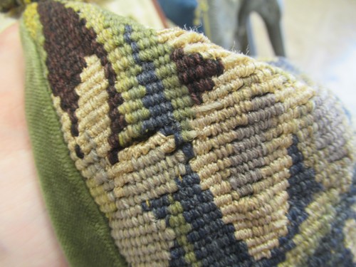 Lot 7 - A collection of verdure tapestry cushions
