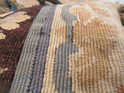 Lot 7 - A collection of verdure tapestry cushions