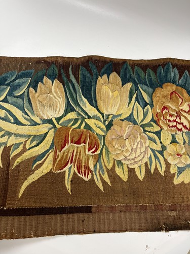 Lot 11 - A tapestry fragment, 17th century