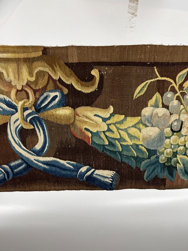 Lot 11 - A tapestry fragment, 17th century