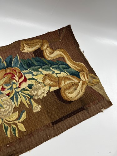 Lot 11 - A tapestry fragment, 17th century