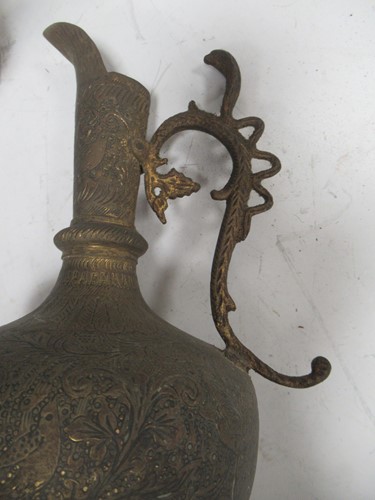 Lot 29 - Various Eastern brass metalwares to inlcude...
