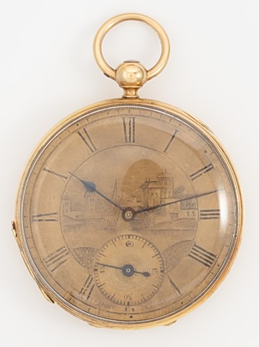Lot 218 - J. F. Jacot, Le Locle - A late 19th century open faced pocket watch