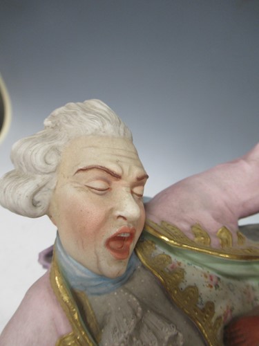 Lot 1 - A French 19th century exhibition polychrome...