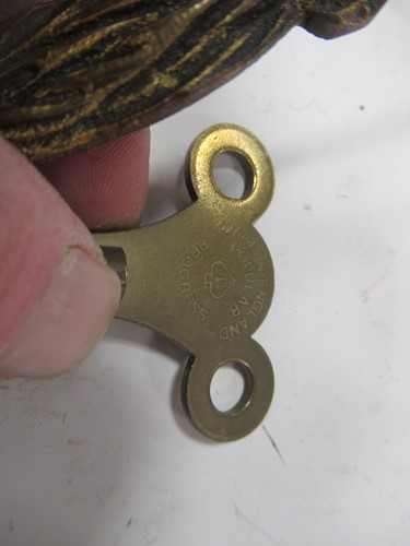 Lot 30 - A marble and gilt metal mounted portico clock,...