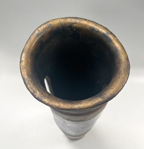 Lot 34 - Robin Welch (1936-2019), a tall stoneware vase