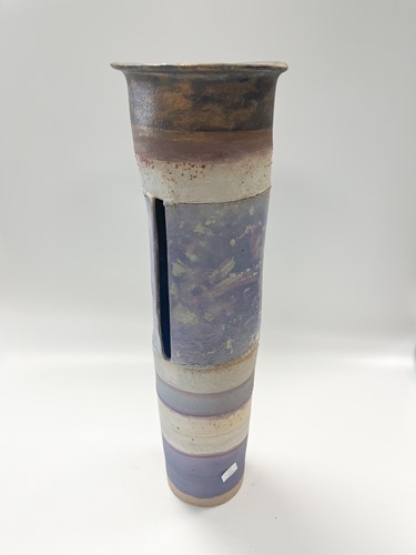 Lot 34 - Robin Welch (1936-2019), a tall stoneware vase