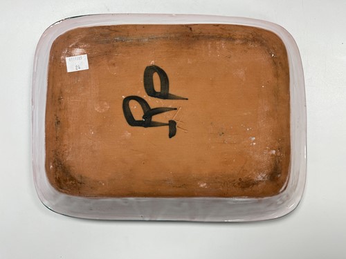 Lot 16 - Robert Picault (1919-2000), Vallauris, a hand painted serving dish
