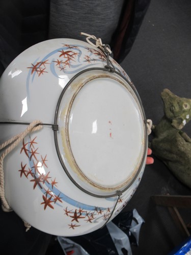 Lot 29 - A modern Chinese punch bowl decoraqted with...