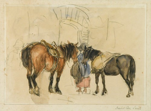 Lot 385 - David Cox OWS (British, 1783-1859)
