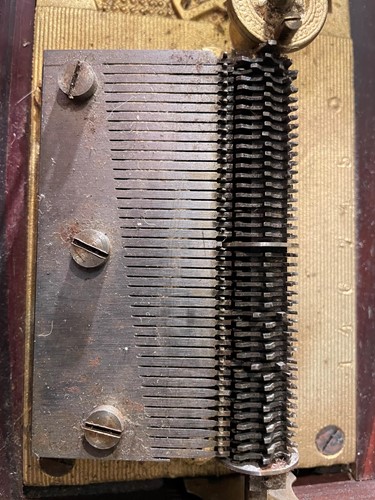 Lot 19 - A 19th century Polyphon table top disc musical...