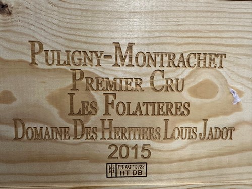 Lot 78 - Puligny Montrachet 1er Cru 2015