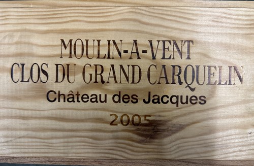 Lot 42 - Moulin a Vent 2005, Clos du Grand Carquelin