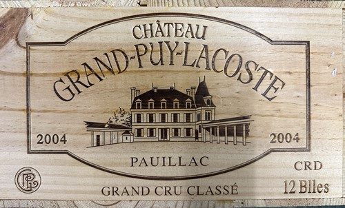 Lot 89 - Chateau Grand Puy Lacoste