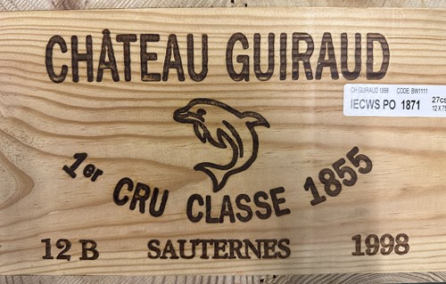 Lot 90 - Chateau Guiraud, Sauternes 1er cru 1998