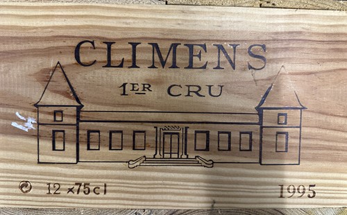 Lot 87 - Chateau Climens, Barsac 1er Cru 1995