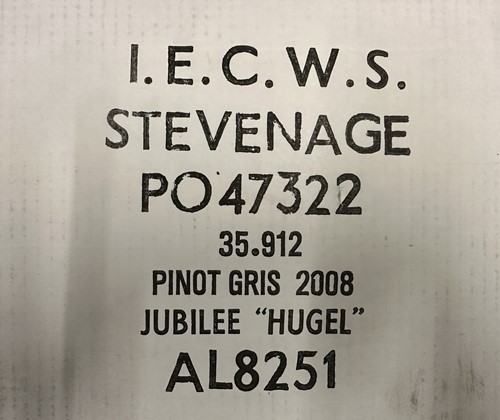 Lot 68 - Hugel, Jubilee Pinot Gris 2008
