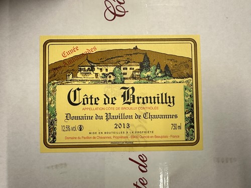 Lot 46 - Cote de Brouilly 2013
